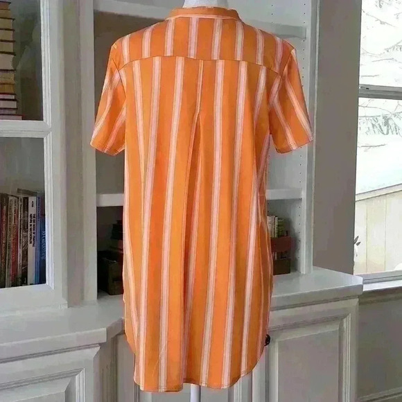 Cato Spring Bloom Short Sleeve Tunic Top - Picture 4 of 7